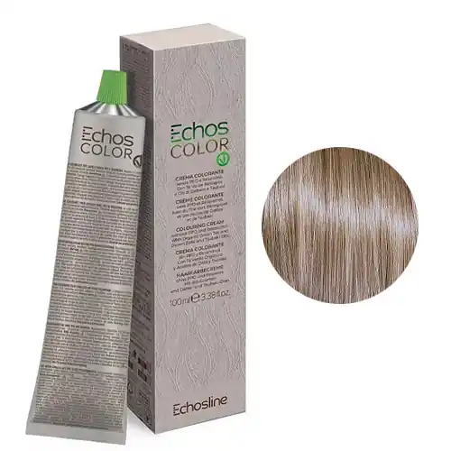 Azonnal elérhető Echosline Echos Color - Ice Naturals PPD- és rezorcin mentes krémhajfesték 100 ml - 9.0 ICE - Extra Light Blonde Natural Ice