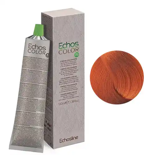 Echosline Echos Color - Extra Copper PPD- és rezorcin mentes krémhajfesték 100 ml - 9.44 - Very Light Blond Intense Copper Azonnal elérhető