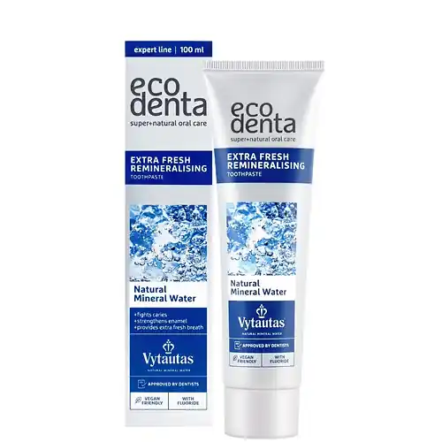 Gyors szállítás Ecodenta Remineralizáló fogkrém ásványvízzel 75 ml
