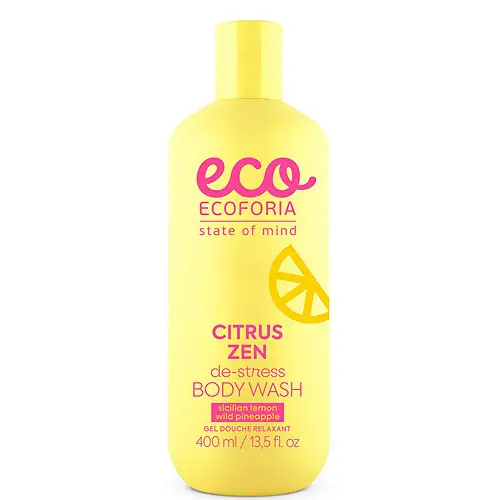 Újdonság Ecoforia Citrus Zen De-stress tusfürdő 400 ml