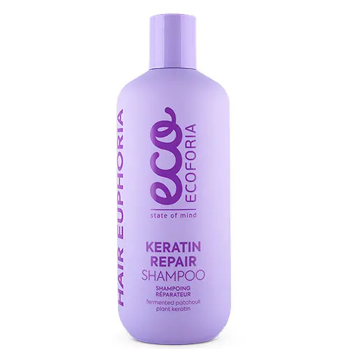 Olcsóbb Ecoforia Keratin Repair Keratinos helyreállító sampon 400 ml
