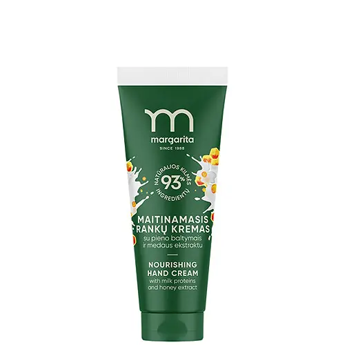 Azonnali szállítás Margarita Mézkivonatos és tejfehérjés Tápláló kézkrém 75 ml
