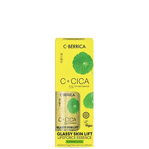 Alacsony ár Natura Siberica C-Berrica C + CICA Glassy Skin Lift Vitalizáló esszencia niacinamiddal 50 ml