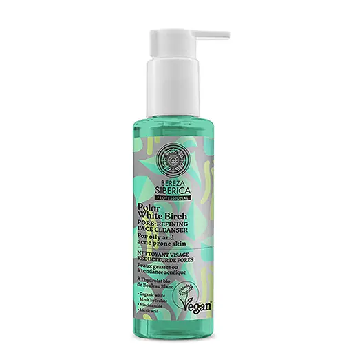 Szuper akció Natura Siberica Polar White Birch Pórusfinomító arctisztító 145 ml