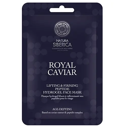 Natura Siberica Royal Caviar Peptides feszesítő hidrogél arcmaszk 30 g Vásárlói kedvenc