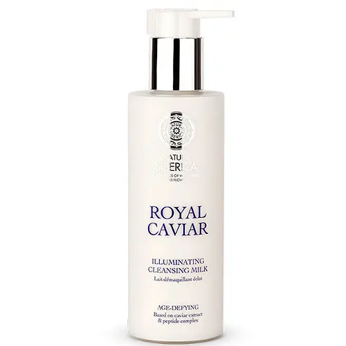 Natura Siberica Royal Caviar Ragyogást adó arctisztító tej 200 ml Akciós ár