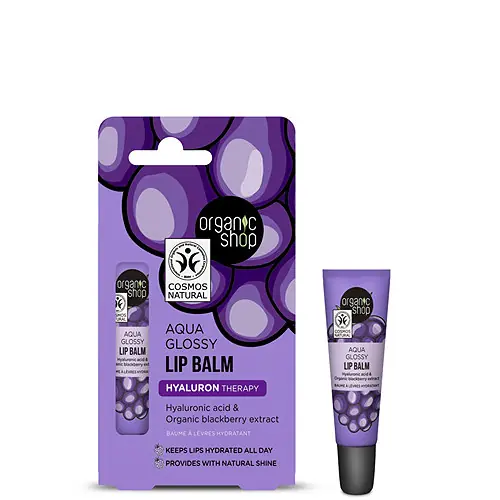 Csak ma Organic Shop Hialuronsav és bio szederkivonat Tubusos ajakbalzsam 10 ml