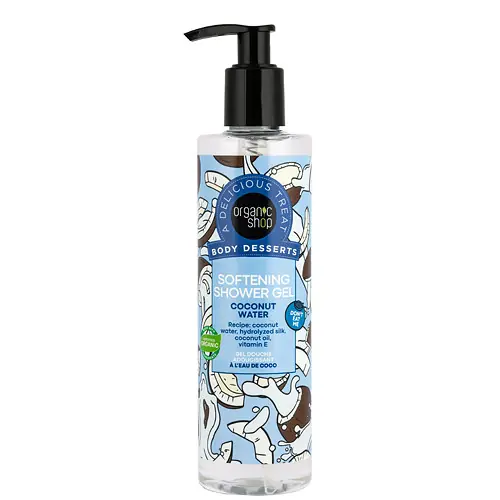 Árcsökkenés Organic Shop Kókuszvíz Bőrpuhító tusfürdő 280 ml
