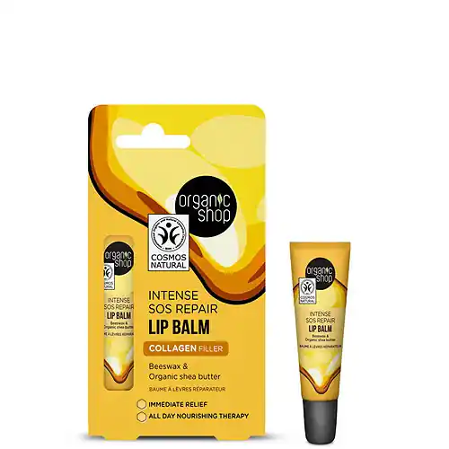 Organic Shop Méhviasz és bio shea vaj Tubusos ajakbalzsam 10 ml Utolsó esély