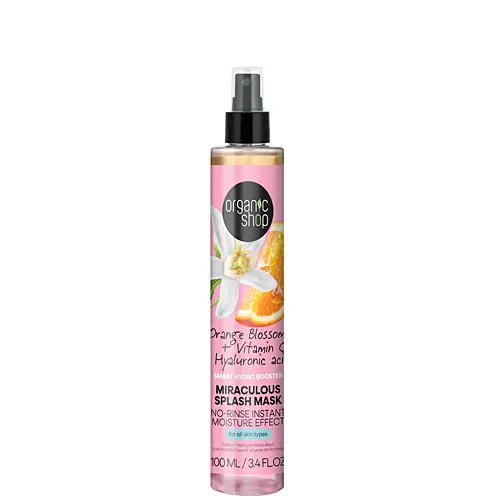 Olcsóbb Organic Shop Narancsvirág Miraculous Splash Mask spray 100 ml