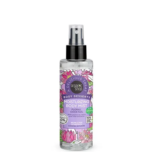 Nézd meg most Organic Shop Virágkoktél Hidratáló testpermet 200 ml