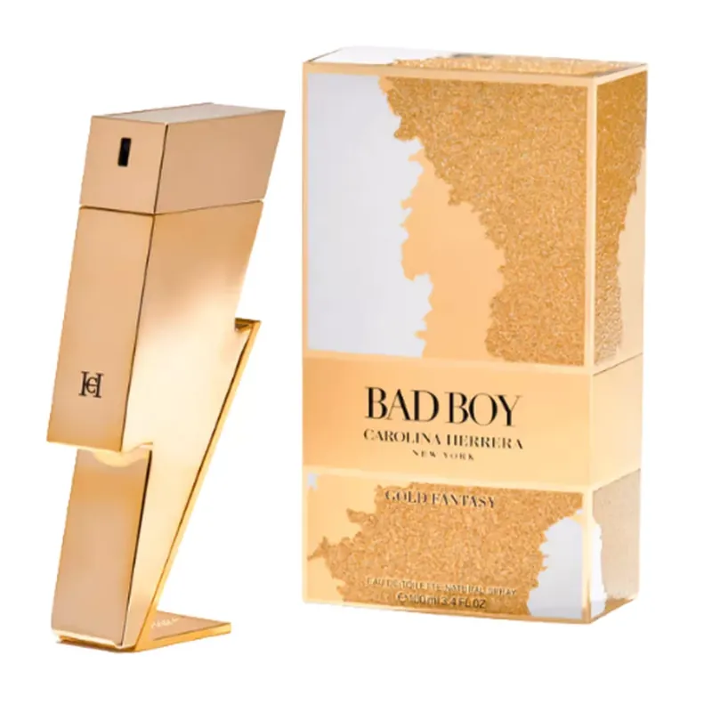 Carolina Herrera Bad Boy Gold Fantasy férfi parfüm (eau de toilette) Edt 100ml Kedvezmény